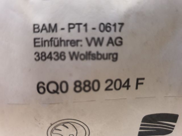 bontott SKODA FABIA I Utasoldali Légzsák