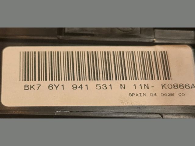 bontott SKODA FABIA I Világítás Kapcsoló