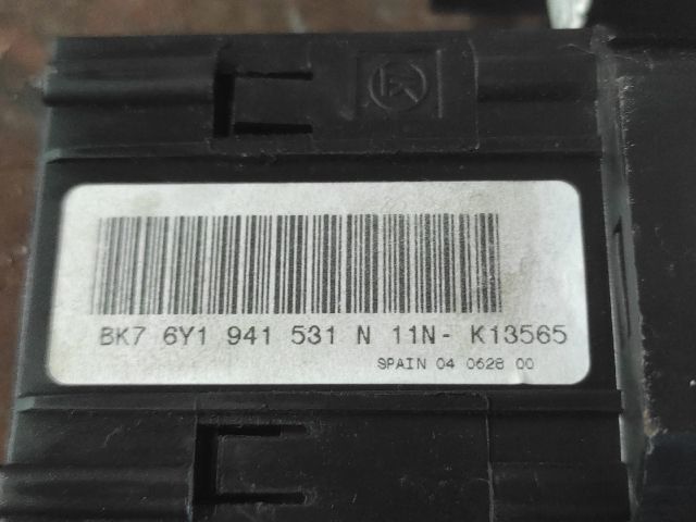 bontott SKODA FABIA I Világítás Kapcsoló