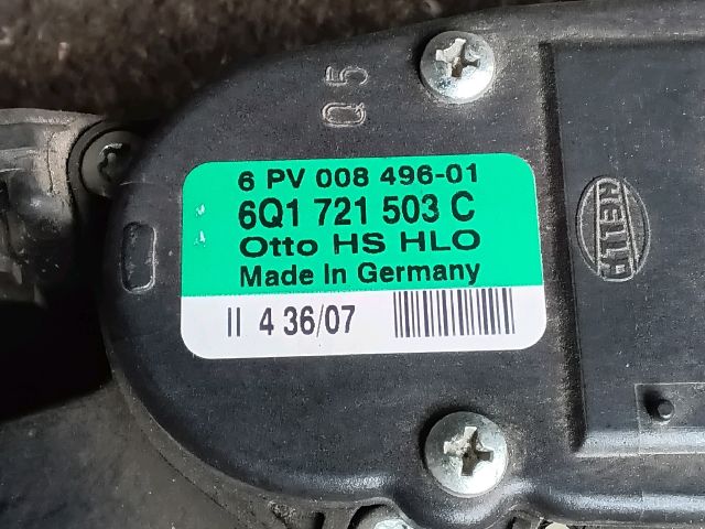 bontott SKODA FABIA II Gázpedál (Elektromos)