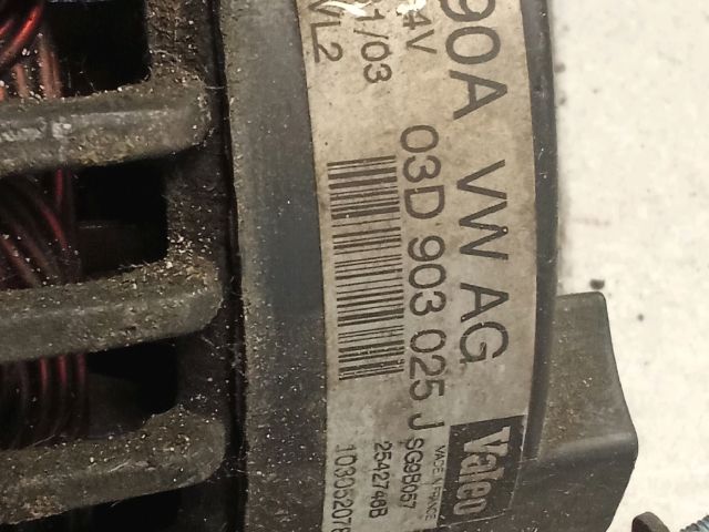 bontott SKODA FABIA II Generátor