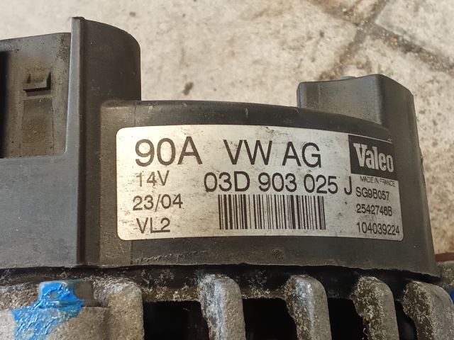 bontott SKODA FABIA II Generátor