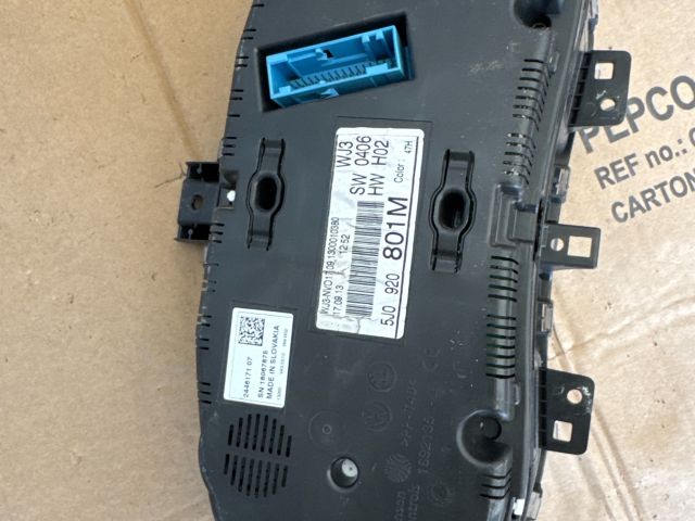 bontott SKODA FABIA II Kilométeróra