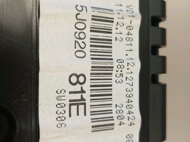 bontott SKODA FABIA II Kilométeróra