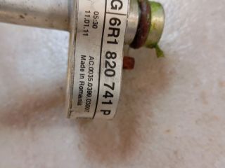 bontott SKODA FABIA II Klíma Cső