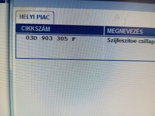 bontott SKODA FABIA II Szíjfeszítő Görgő