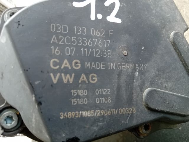 bontott SKODA FABIA II Fojtószelep (Elektromos)