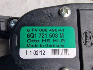 bontott SKODA FABIA II Gázpedál (Elektromos)