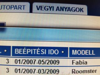 bontott SKODA FABIA II Motor (Fűzött blokk hengerfejjel)