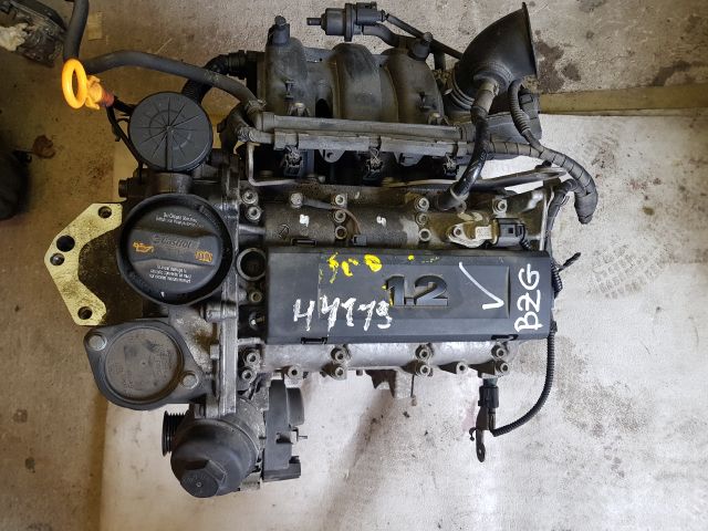 bontott SKODA FABIA II Motor (Fűzött blokk hengerfejjel)