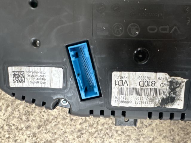 bontott SKODA FABIA II Kilométeróra