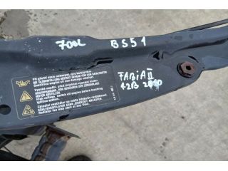 bontott SKODA FABIA II Homlokfal (Üres lemez)