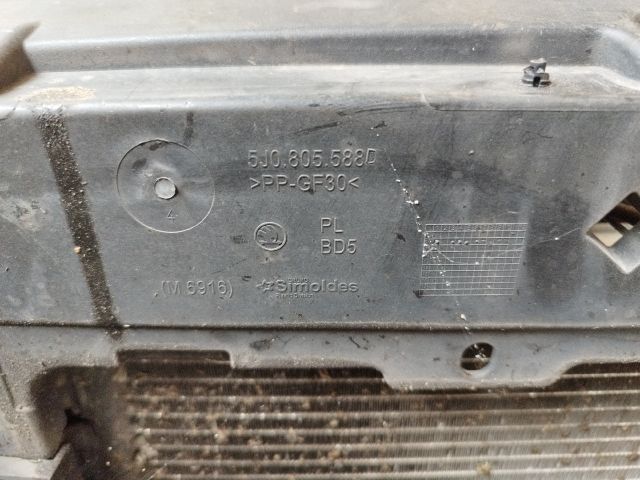 bontott SKODA FABIA II Komplett Homlokfal (Részeivel)