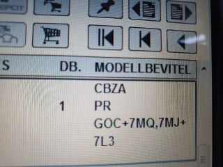 bontott SKODA FABIA II Motorvezérlő