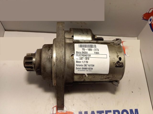 bontott SKODA FABIA II Önindító