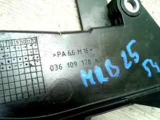 bontott SKODA FABIA II Alsó Vezérlés Burkolat