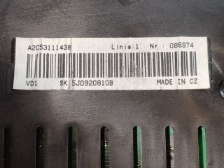 bontott SKODA FABIA II Kilométeróra