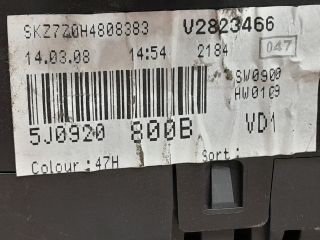 bontott SKODA FABIA II Kilométeróra