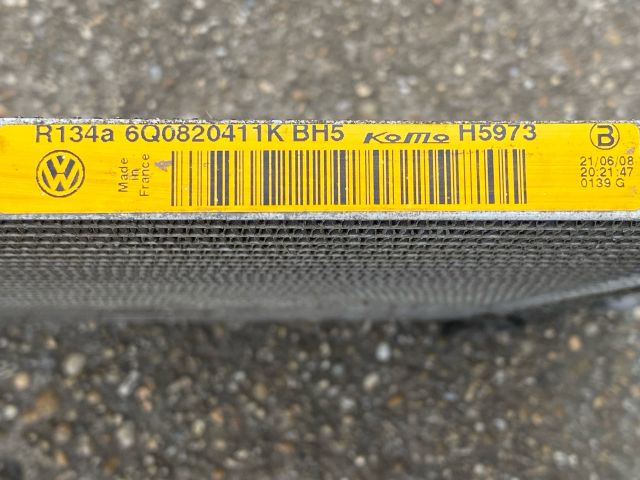 bontott SKODA FABIA II Klímahűtő Radiátor