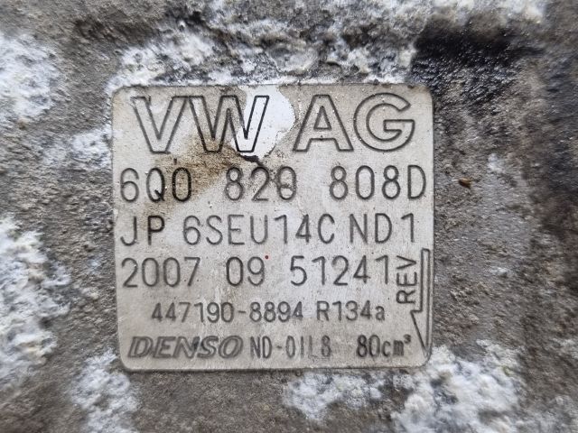 bontott SKODA FABIA II Klímakompresszor