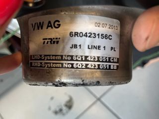 bontott SKODA FABIA II Szervó Szivattyú Elektronika