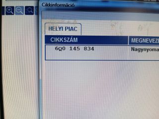 bontott SKODA FABIA II Turbócső