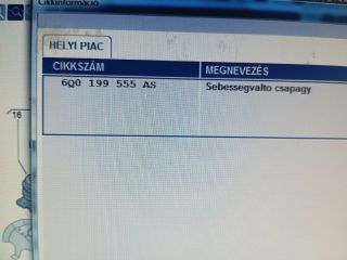 bontott SKODA FABIA II Váltó Tartó Bak (Pozíciófüggetlen)