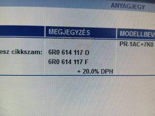 bontott SKODA FABIA II ABS Kocka