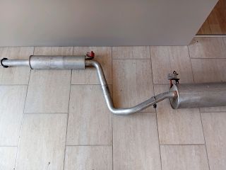 bontott SKODA FABIA II Komplett Kipufogó Rendszer