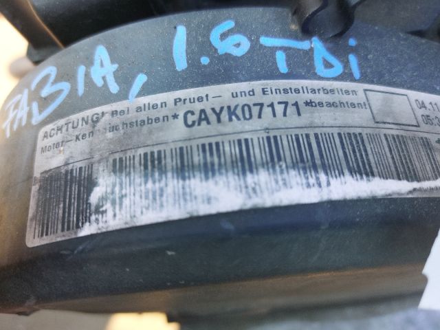 bontott SKODA FABIA II Komplett Motor (Segédberendezésekkel)