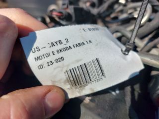 bontott SKODA FABIA II Komplett Motor (Segédberendezésekkel)