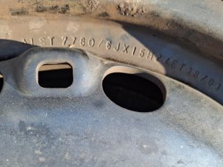 bontott SKODA FABIA II Acélfelni (1 db)