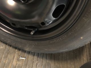 bontott SKODA FABIA II Acélfelni Gumival (1 db)