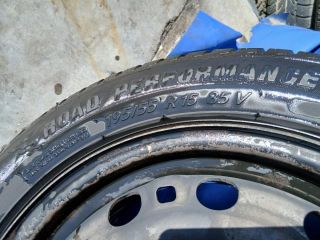 bontott SKODA FABIA II Acélfelni Szett Gumival