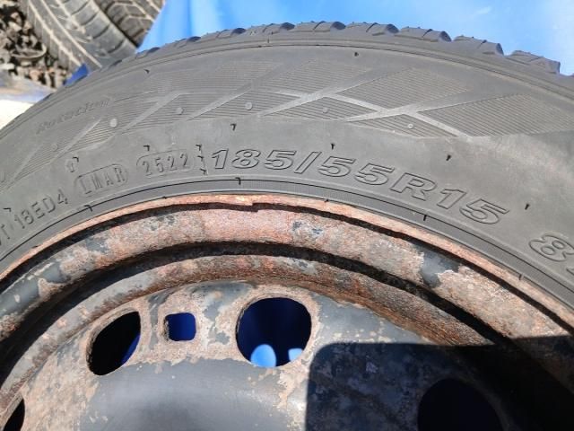 bontott SKODA FABIA II Acélfelni Szett Gumival