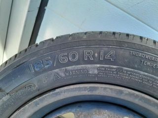 bontott SKODA FABIA II Acélfelni Szett Gumival