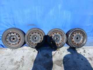 bontott SKODA FABIA II Acélfelni Szett Gumival