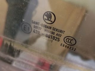 bontott SKODA FABIA II Bal első Ablak