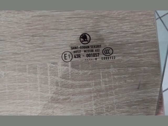 bontott SKODA FABIA II Bal első Ablak