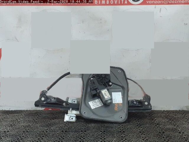 bontott SKODA FABIA II Bal első Ablakemelő Szerkezet (Elektromos)