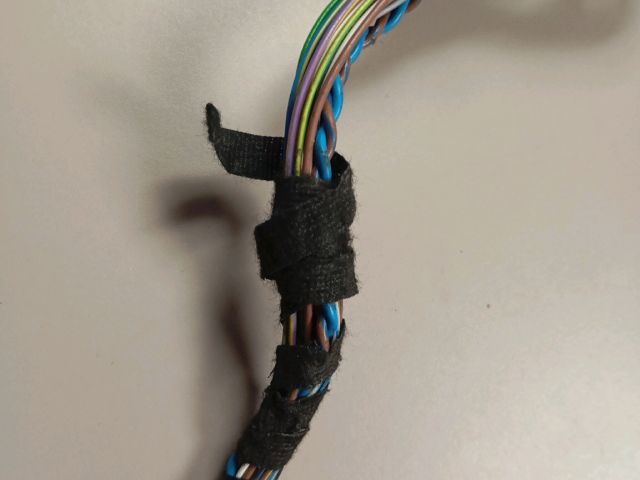 bontott SKODA FABIA II Bal első Ajtó Kábelköteg