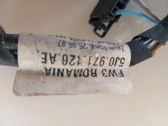 bontott SKODA FABIA II Bal első Ajtó Kábelköteg