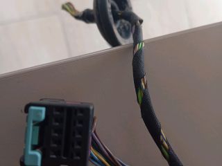 bontott SKODA FABIA II Bal első Ajtó Kábelköteg