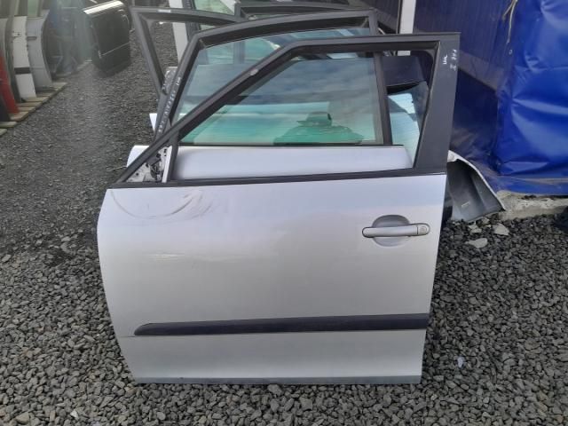 bontott SKODA FABIA II Bal első Ajtó (Üres lemez)