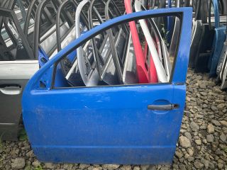 bontott SKODA FABIA II Bal első Ajtó (Üres lemez)