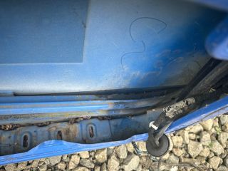 bontott SKODA FABIA II Bal első Ajtó (Üres lemez)