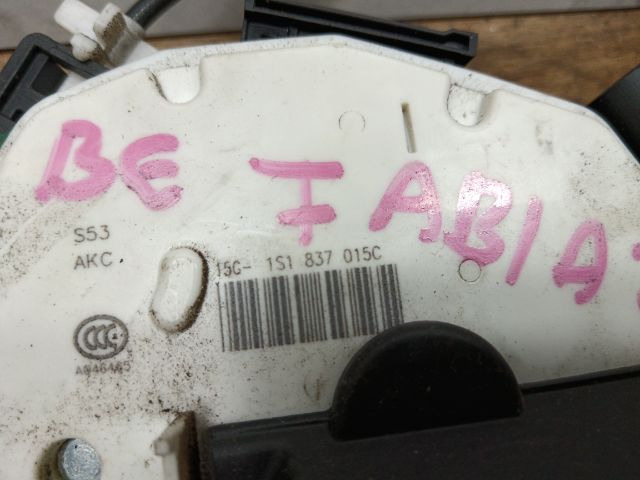 bontott SKODA FABIA II Bal első Ajtózár