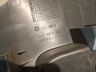 bontott SKODA FABIA II Bal első Belső Küszöb Burkolat