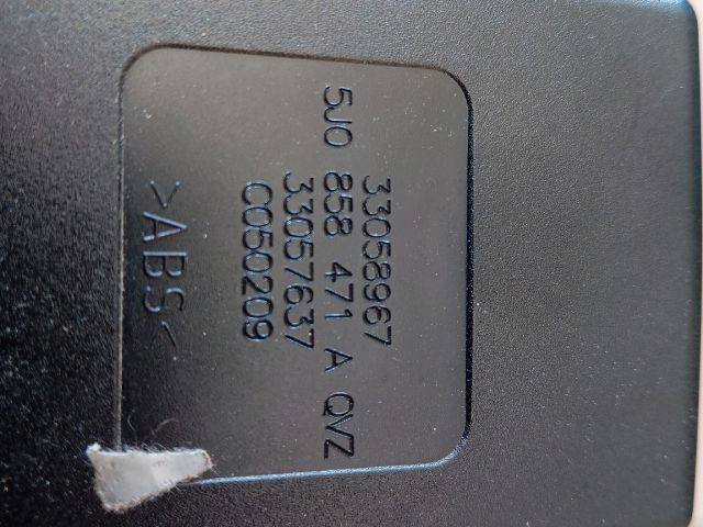 bontott SKODA FABIA II Bal első Biztonsági Öv Csat