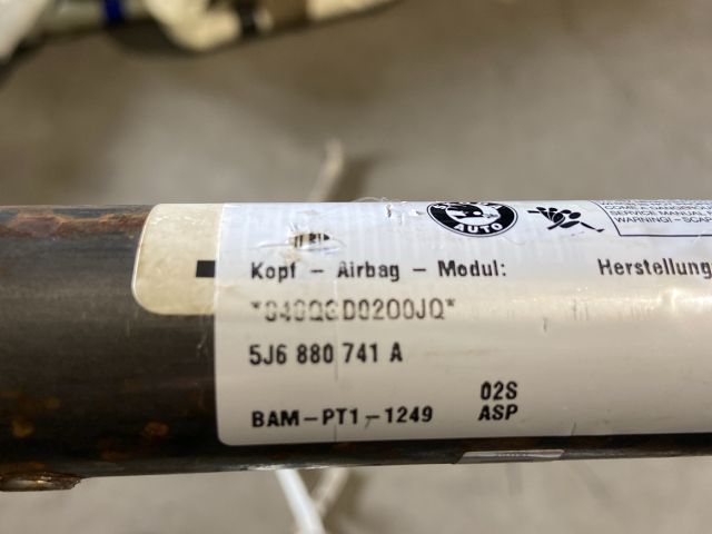 bontott SKODA FABIA II Bal első Függöny Légzsák